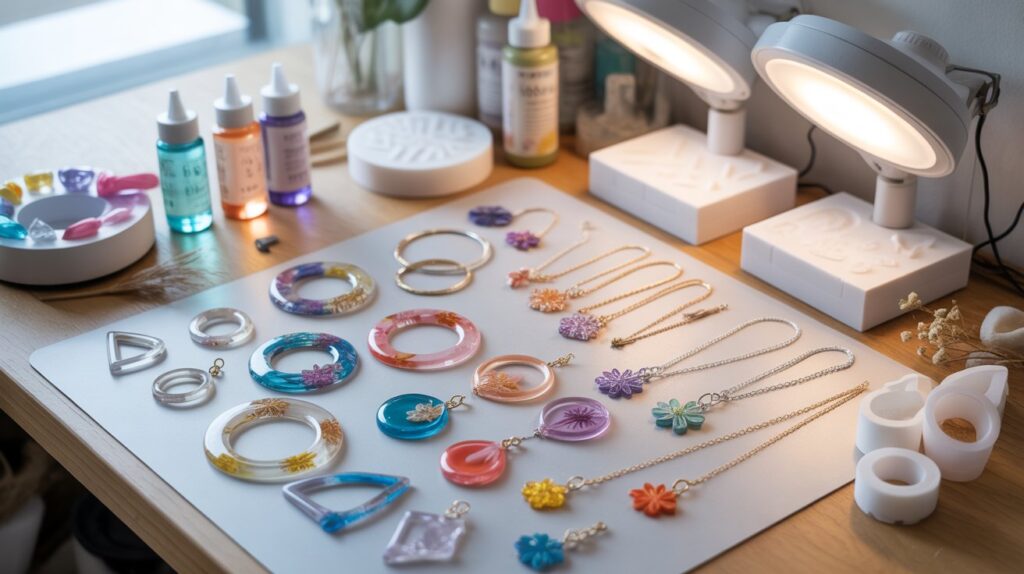 UV resin jewelry ideas for beginners