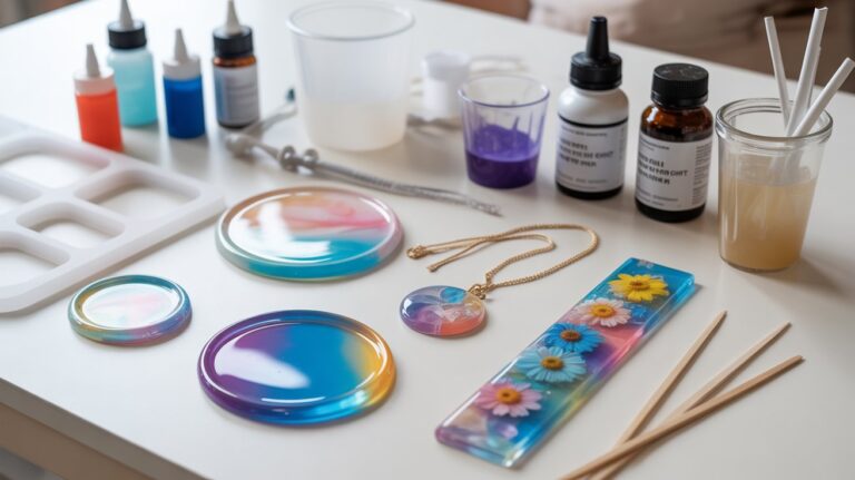 how to do resin art