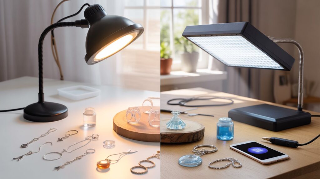 how to cure uv resin without uv light