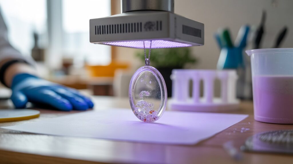 how long to cure uv resin