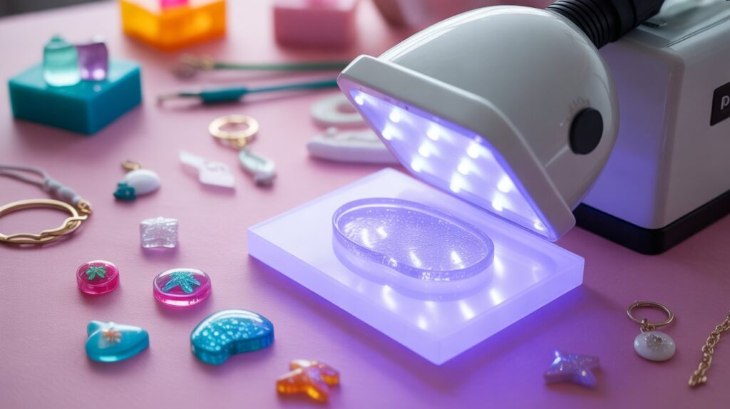 how long does resin take to cure with uv light