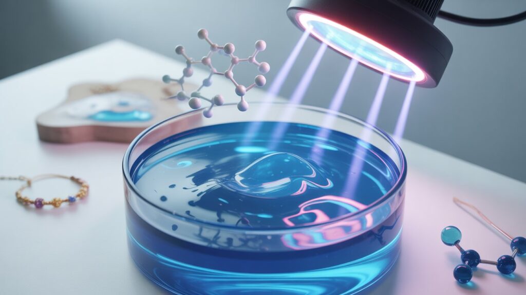 what is uv resin made of