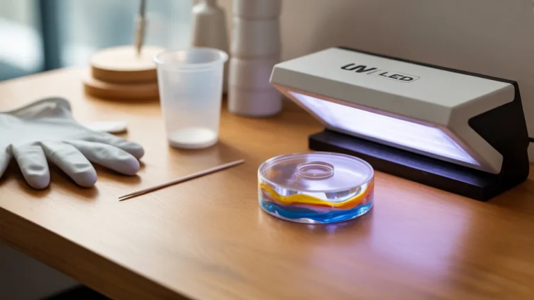 how to use uv lamp for resin